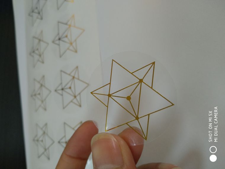燙金標簽